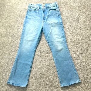 Mother jeans, the hustler ankle size 33